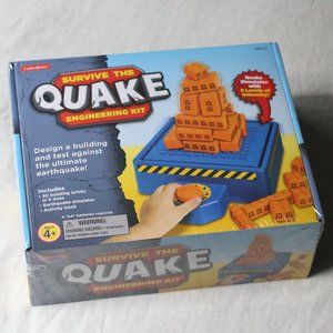 Kids Learning Toy - Survive the Quake Engineering Kit from Lakeshore